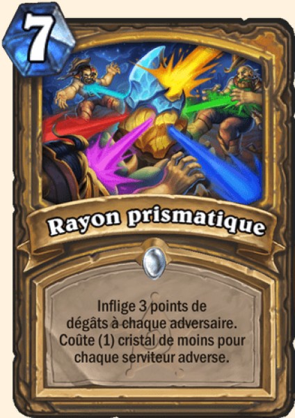 Faisceau prismatique carte Hearhstone