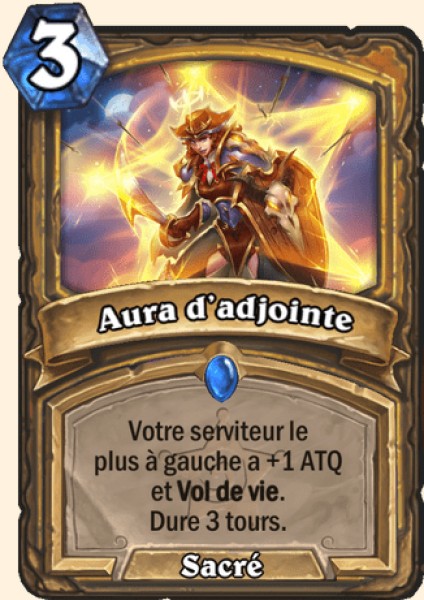Deputization Aura carte Hearhstone