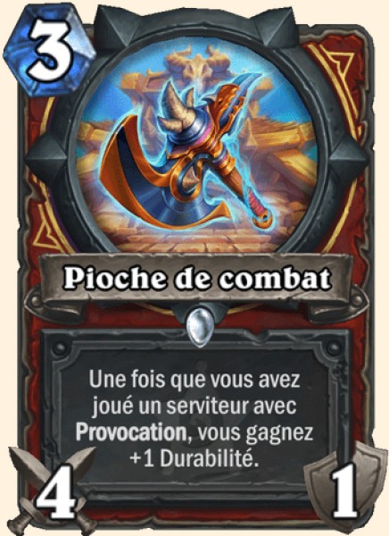 Battlepickaxe carte Hearhstone