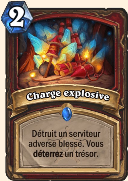 Charge explosive carte Hearthstone