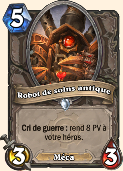 robot de soins antique