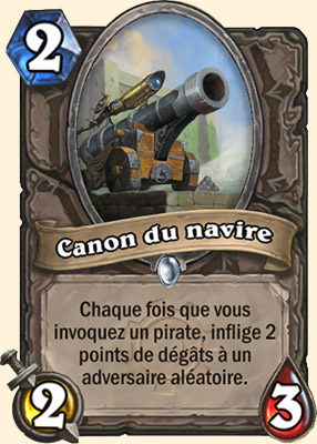 canon du navire