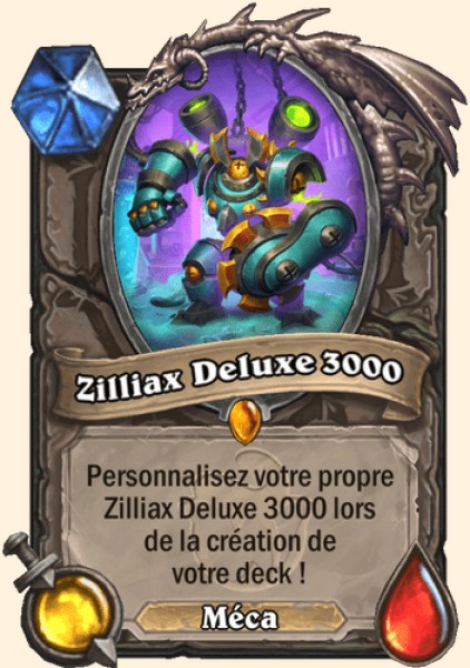 Zilliax Deluxe 3000 carte Hearthstone