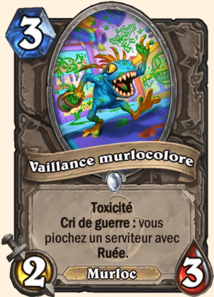 Aileron courageux carte Hearhstone