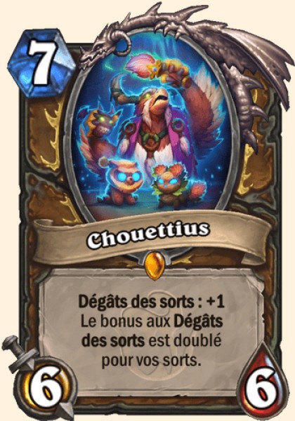 Chouettius carte Hearhstone