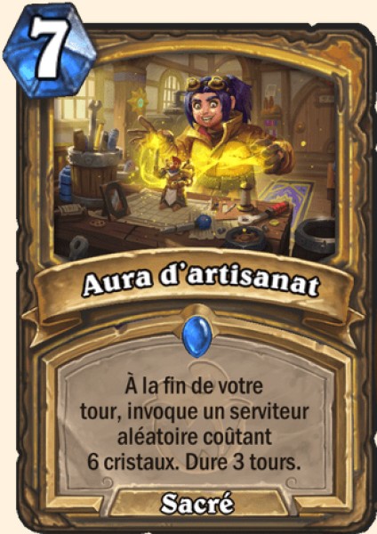 Crafter's Aura carte Hearhstone