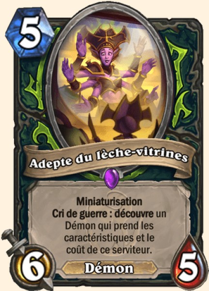 Window Shopper carte Hearhstone