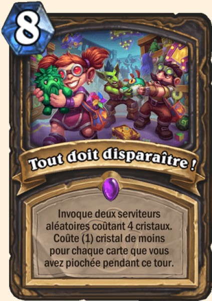 Everything Must Go! carte Hearhstone