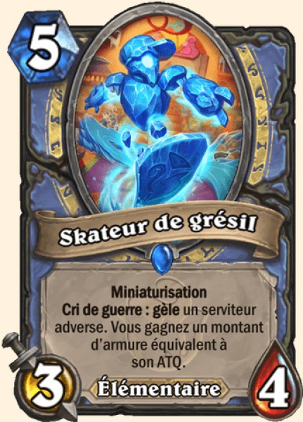 Skateur de gresil carte Hearhstone