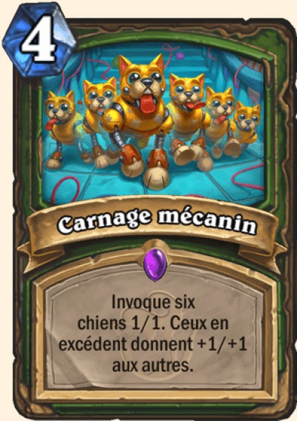 Carnage mecanin carte Hearhstone