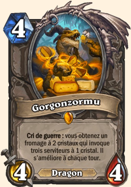 Gorgonzormu carte Hearhstone
