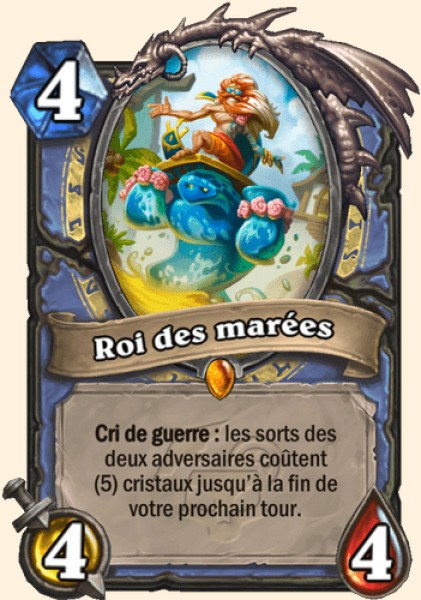 Roi des marees carte Hearhstone