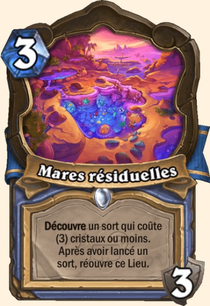 Mares residuelles carte Hearhstone