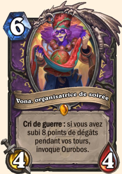 Party Planner Vona carte Hearhstone