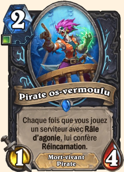 Brittlebone Buccaneer carte Hearhstone