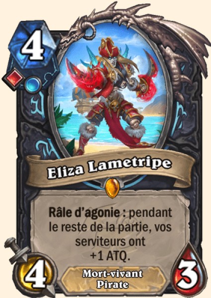 Eliza Lametripe carte Hearhstone