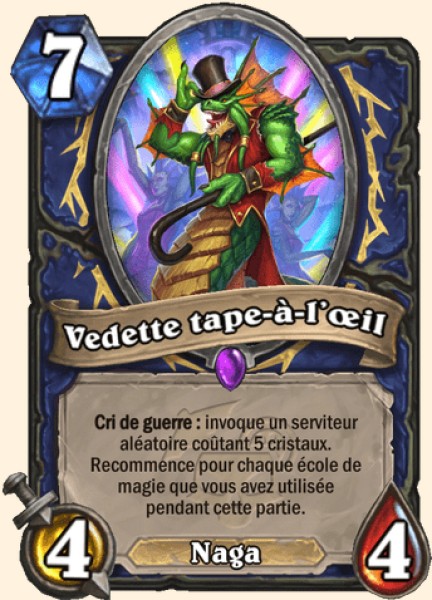 Razzle-Dazzler carte Hearhstone