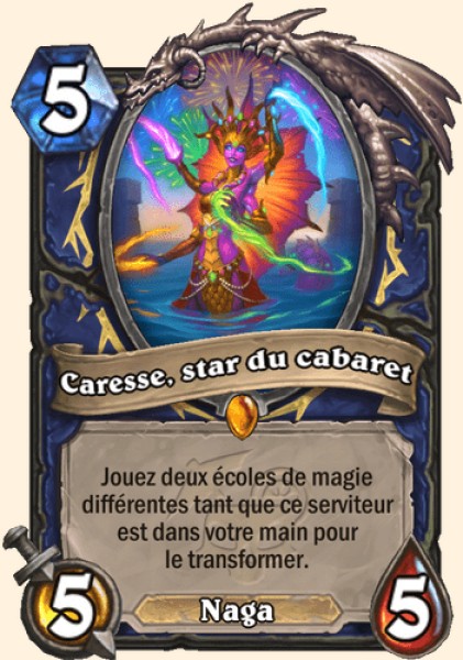 Carress, Cabaret Star carte Hearhstone