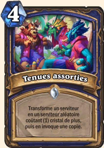 Matching Outfits carte Hearhstone