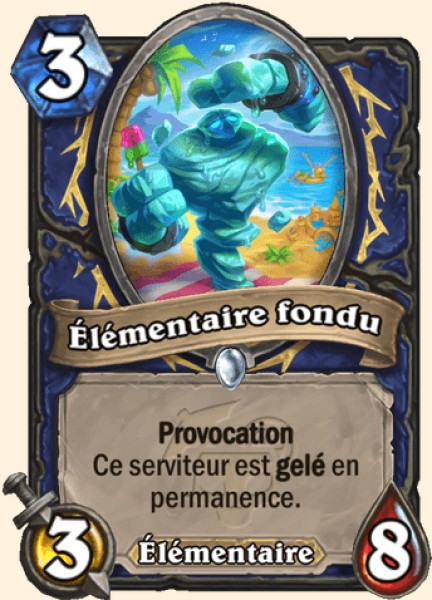 Elementaire fondu carte Hearhstone