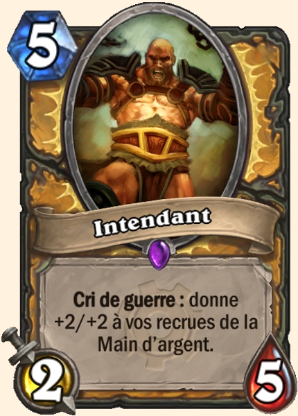 Intendant carte Hearhstone