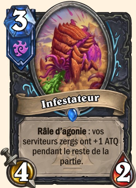 Infestateur carte Hearhstone