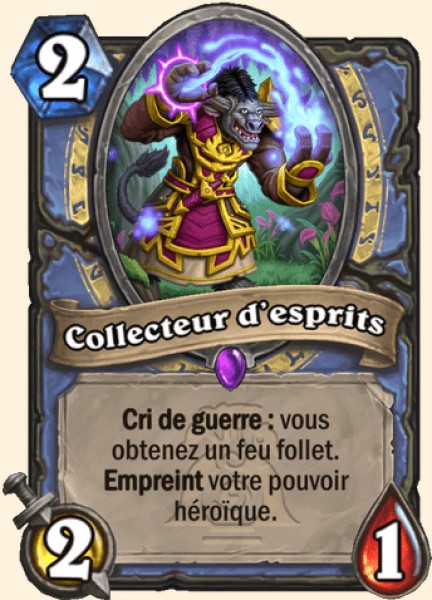 Collecteur d'esprits carte Hearhstone