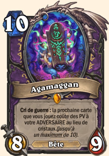 Agamaggan carte Hearhstone