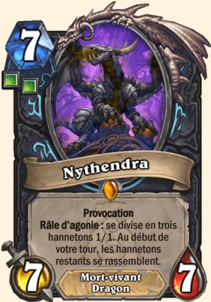 Nythendra carte Hearhstone
