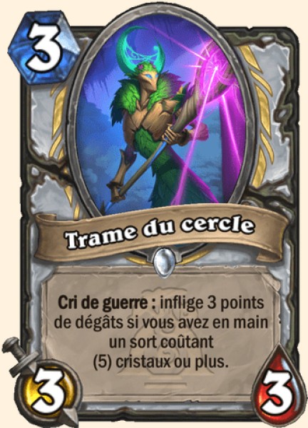 Tisseuse du cycle carte Hearhstone