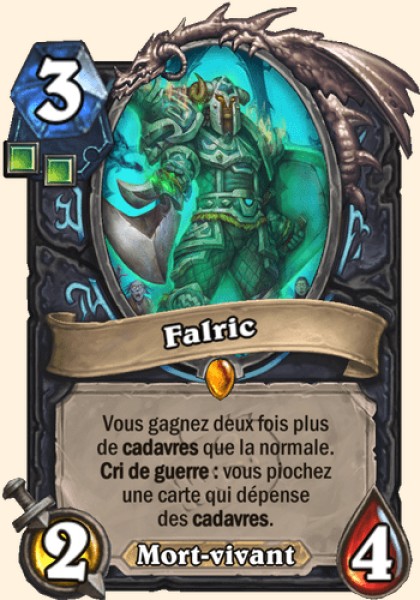 Falric carte Hearhstone
