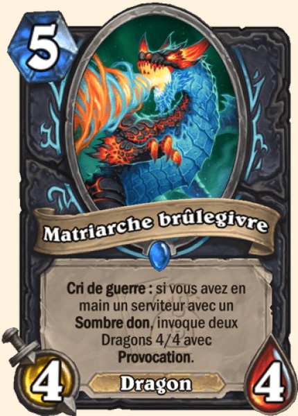 Matriarche brulegivre carte Hearhstone