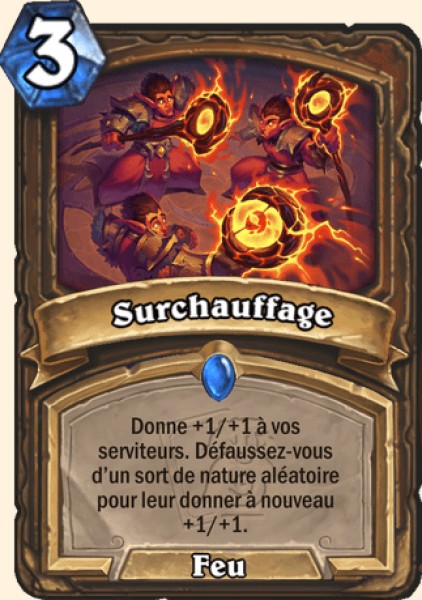 Surchauffage carte Hearhstone