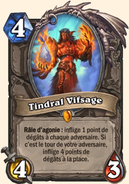 Tindral Vifsage carte Hearhstone
