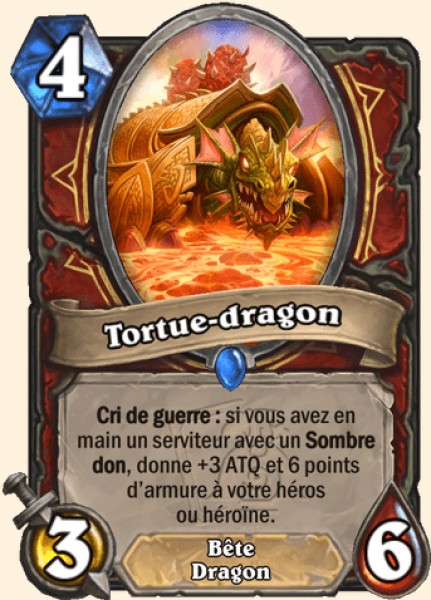 Tortue dragon carte Hearhstone