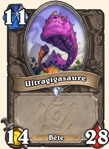 Ultragigasaure carte Hearhstone