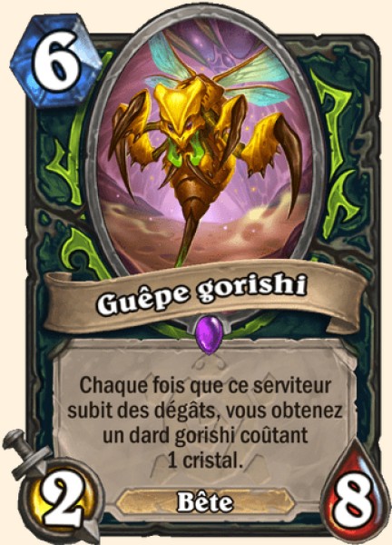 Guepe gorishi carte Hearhstone