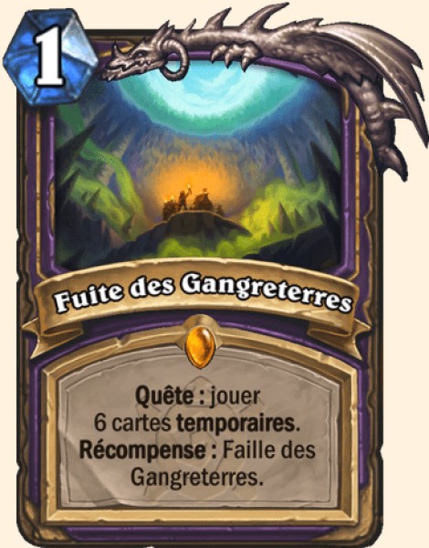 Echapper au fiel carte Hearhstone
