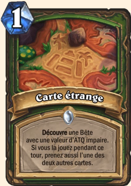 Carte impaire carte Hearhstone