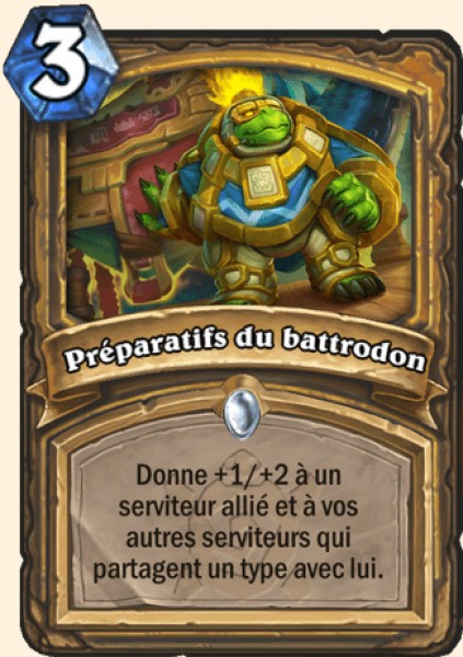 Preparez la flotte carte Hearhstone