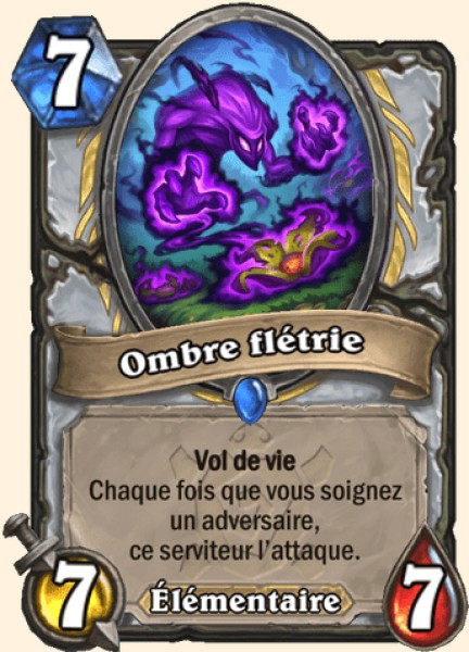 Ombre fletrie carte Hearhstone