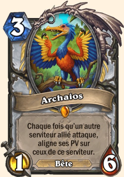 Archaios carte Hearhstone