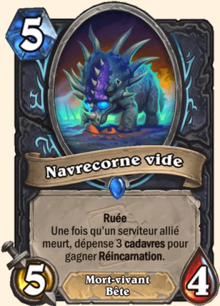 Navrecorne hante carte Hearhstone