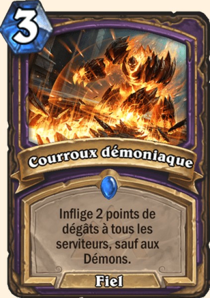 Demonwrath carte Hearhstone