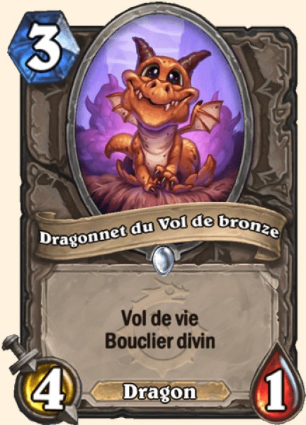 Dragonnet du Vol de bronze carte Hearhstone