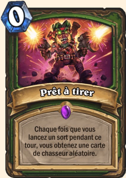 Pret a tirer carte Hearhstone