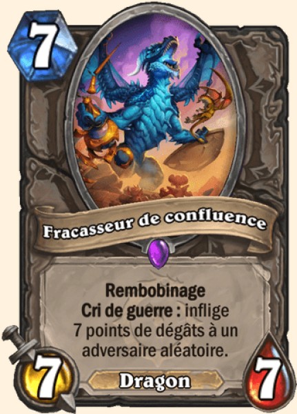 Fracasseur de confluence carte Hearhstone