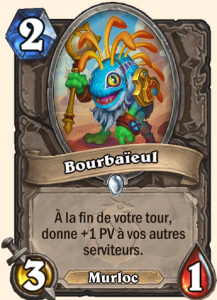Bourbaïeul carte Hearthstone