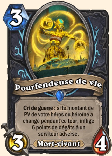 Donneuse de vie carte Hearhstone