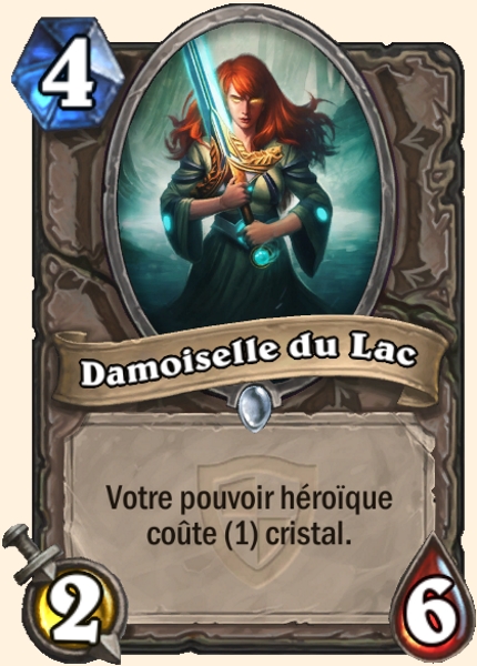 Damoiselle du Lac carte Hearhstone